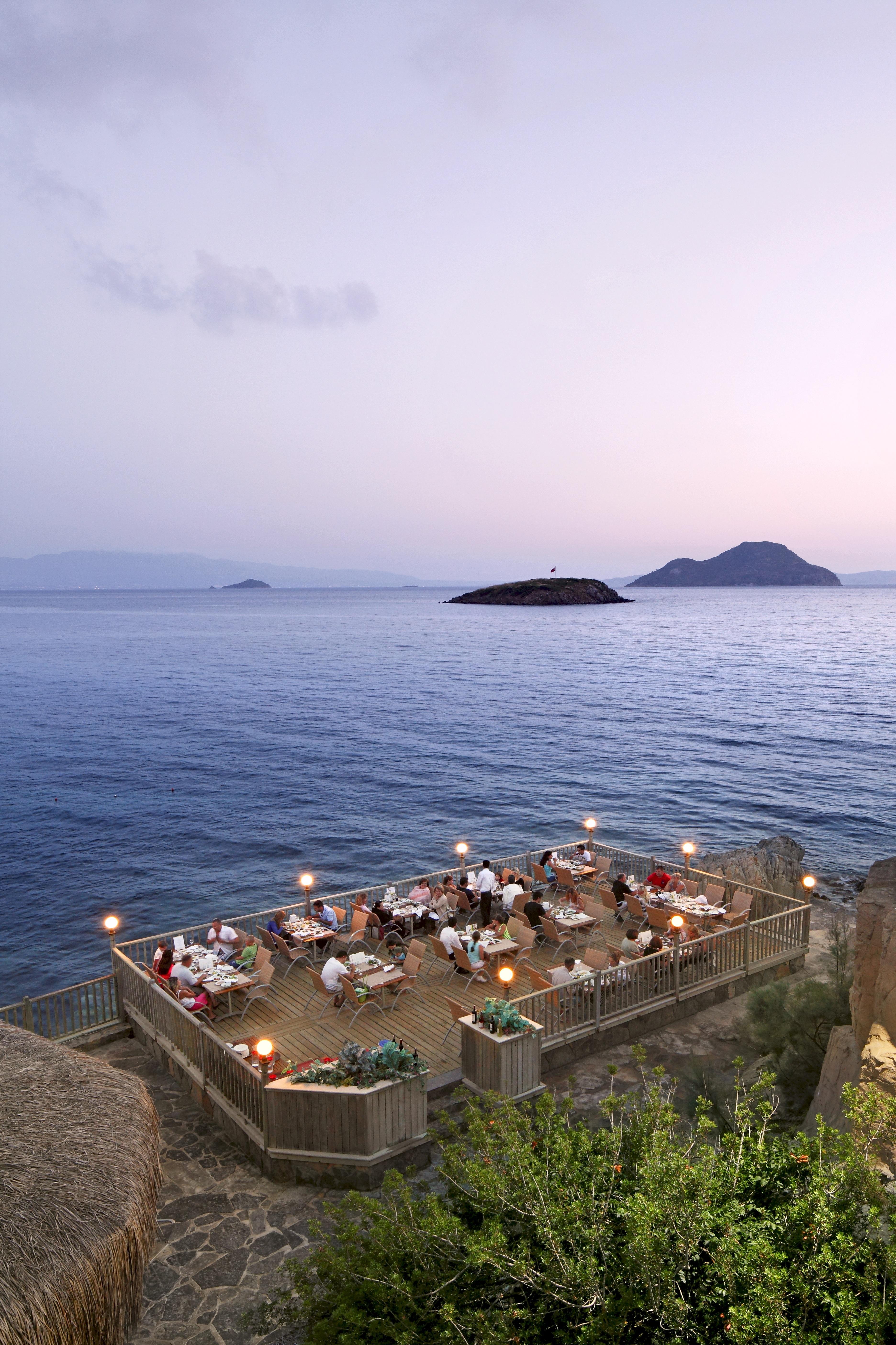 Kadikale Resort All Inclusive Turgutreis Restaurant photo